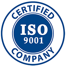 9001:2015 ISO Certified logo